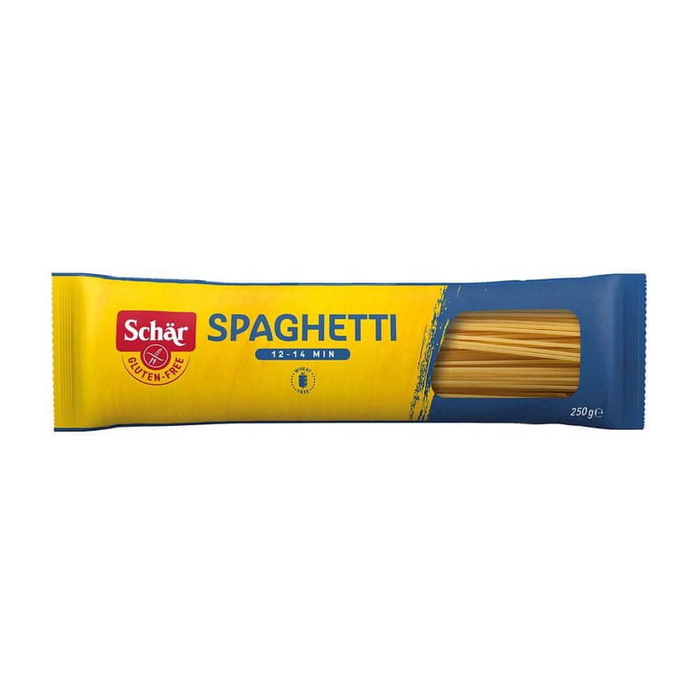 Schär Bezlepkové špagety "Gluten Free Spaghetti Bonta d\'Italia" 250g Schar [Krajina pôvodu: Taliansko].